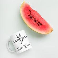 Load image into Gallery viewer, MW Dino Mug "Laughs in Tyrannosaur"