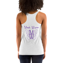 Load image into Gallery viewer, Women's Racerback Tank with MW Butterfly Back