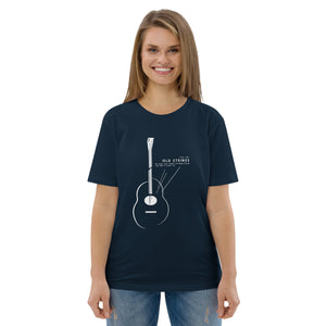 Old Strings - Smaller Logo Unisex organic cotton t-shirt