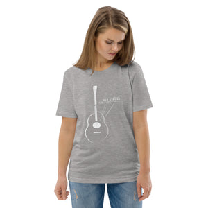 Old Strings - Smaller Logo Unisex organic cotton t-shirt