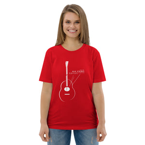 Old Strings - Smaller Logo Unisex organic cotton t-shirt