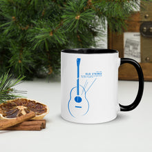 Load image into Gallery viewer, &quot;Old Strings&quot; Mug with Color Inside

