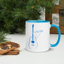 Load image into Gallery viewer, &quot;Old Strings&quot; Mug with Color Inside
